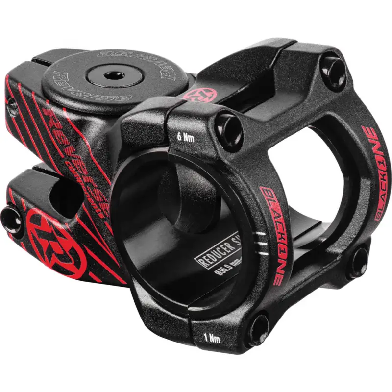 Tovární Cena Představec Reverse Black One D-2 35 mm Black / Red + čepička, šroub
