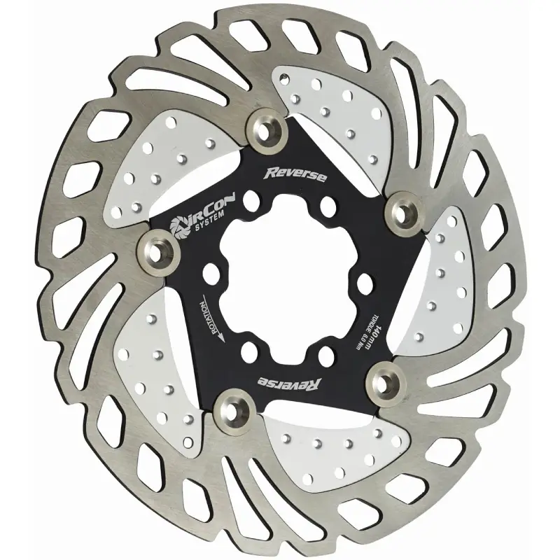 Dokud Zásoby Vydrží Brzdový kotouč 140 mm, 6 děr, Reverse AirCon, Black