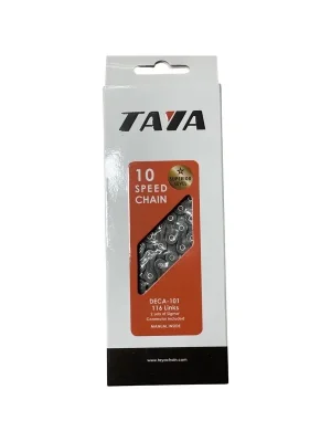 Řetěz 10sp. TAYA DECA-101, 116 čl. - black Sezónní Sleva