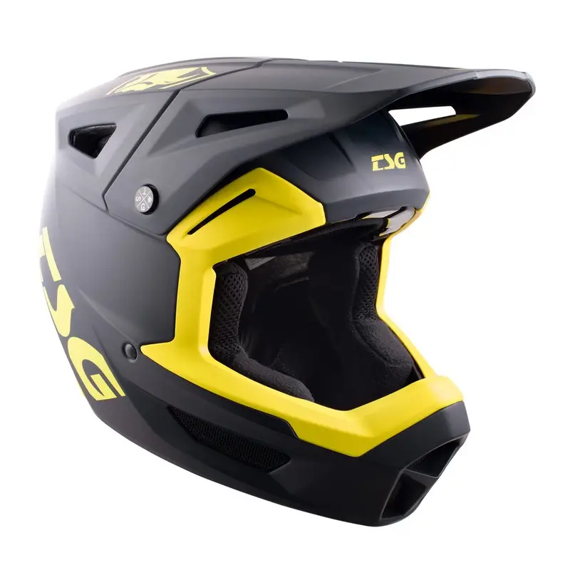 Přilba integrální TSG Sentinel Solid Color Satin Blue-Yellow, L Top Prodej