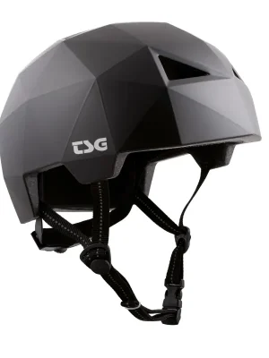 Značkový Přilba TSG Geo solid Color Satin Black, L/XL