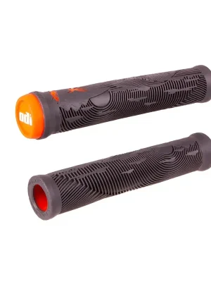 Gripy BMX ODI Hucker Flangeless Graphite/Orange Nejlepší Cena