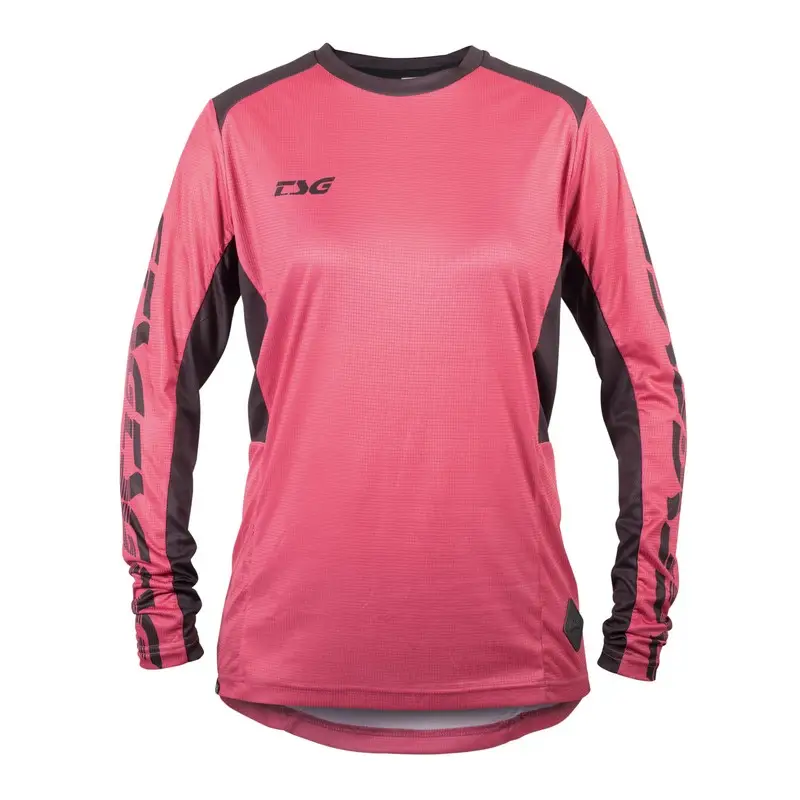 Dres dámský TSG Race Jersey dlouhý rukáv dusty cedar black, S Nejprodávanější