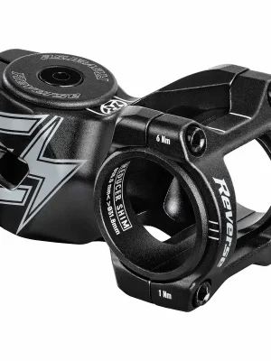 Vrácení Zdarma Představec Reverse E-Black One D-2 50 mm / 31,8 mm Black / Grey + čepička, šroub