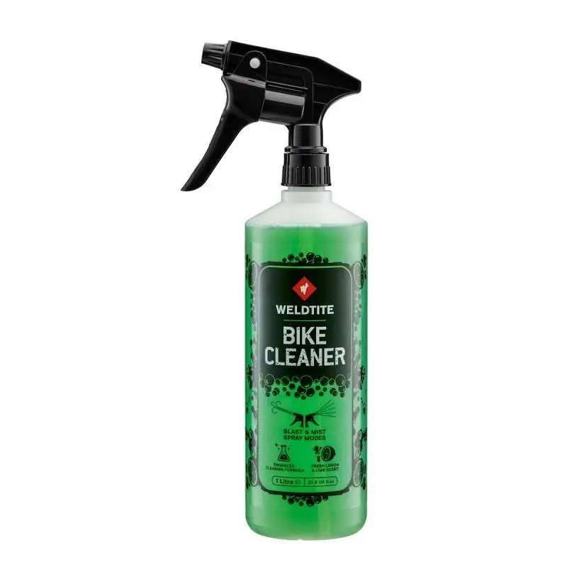 Čistič kol Weldtite Bike Cleaner 1L s rozprašovačemLime Přímo Od Výrobce