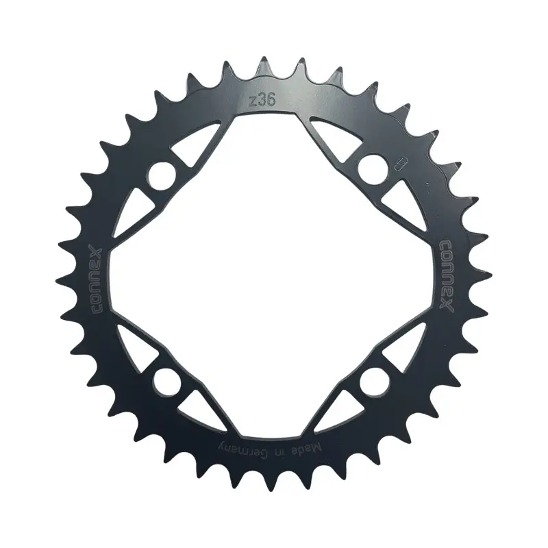 Autentický Převodník 36z TZ, Wipperman Al, síla 3 mm, rozteč104mm, pro E-biky