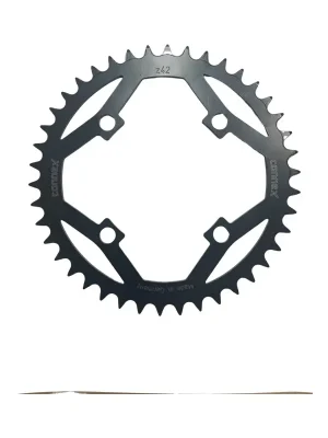 Značkový Převodník 42z TZ, Wipperman Al, síla 3 mm, rozteč104mm, pro E-biky