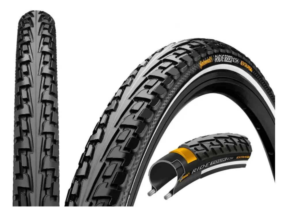 Plášť CONTINENTAL Ride Tour Reflex drát - 700x37c Oblíbený