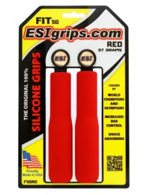 Gripy ESI FIT SG - red Levný