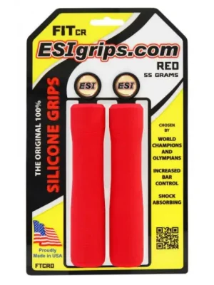Originální Gripy ESI FIT CR - red