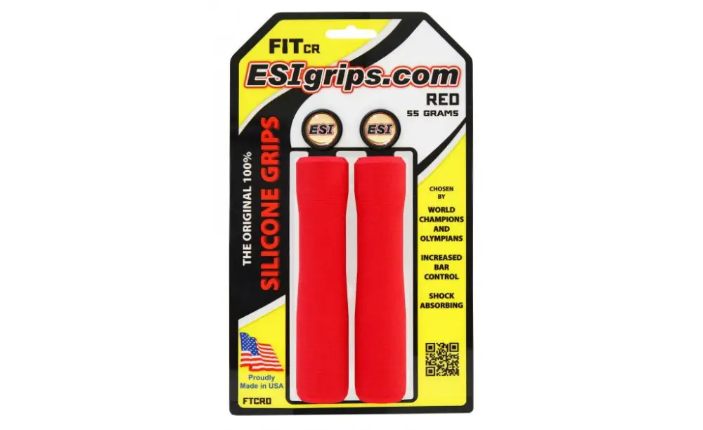 Originální Gripy ESI FIT CR - red
