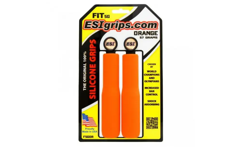 Gripy ESI FIT SG - orange Vysoce Kvalitní