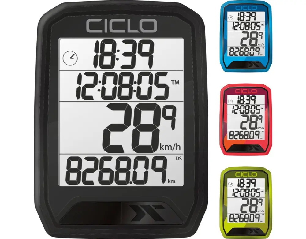 Tachometr CicloSport Protos 113 drátový - Green Nejprodávanější
