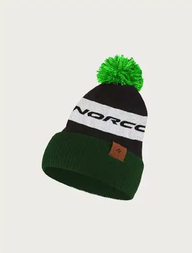 Čepice NORCO Pom Pom Togue Green/Black Nejprodávanější
