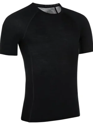 Cenová Bomba Triko PELLS Merino Black - L