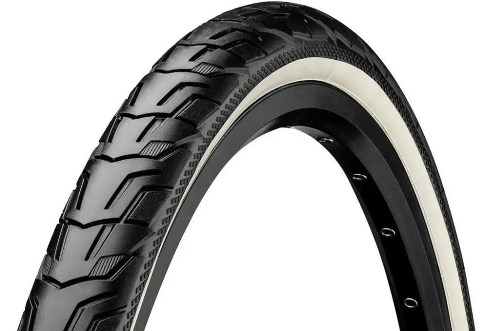 Originální Plášť CONTINENTAL Ride City Black/Cream Reflex drát 700x47C