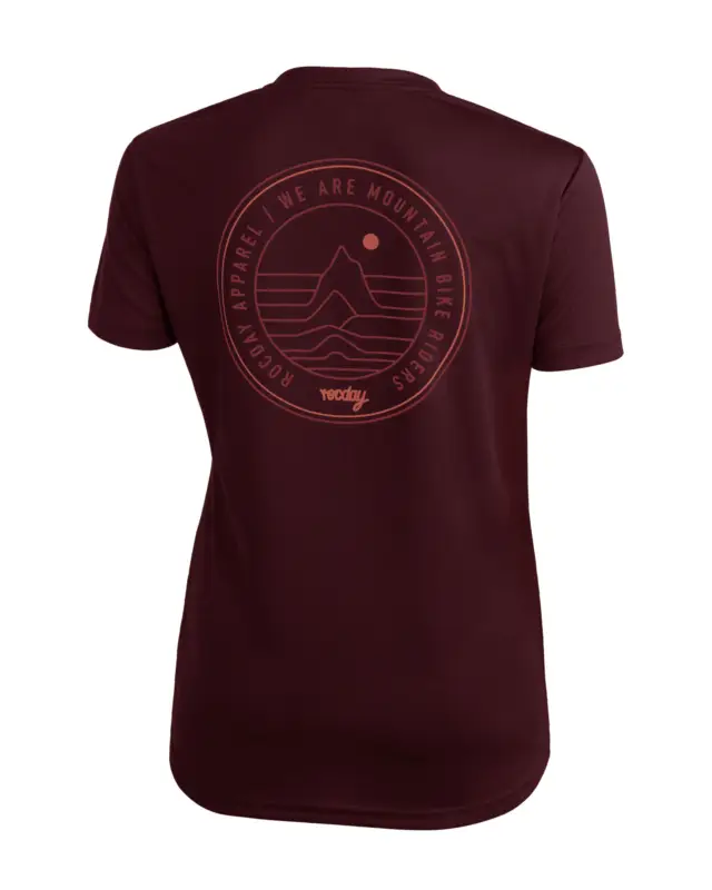 Oblíbený Dámský dres ROCDAY Woody Burgundy - S