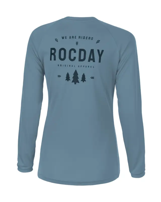 Dámský dres s dlouhým rukávem ROCDAY Patrol WMN Slate Gray - L Nejprodávanější