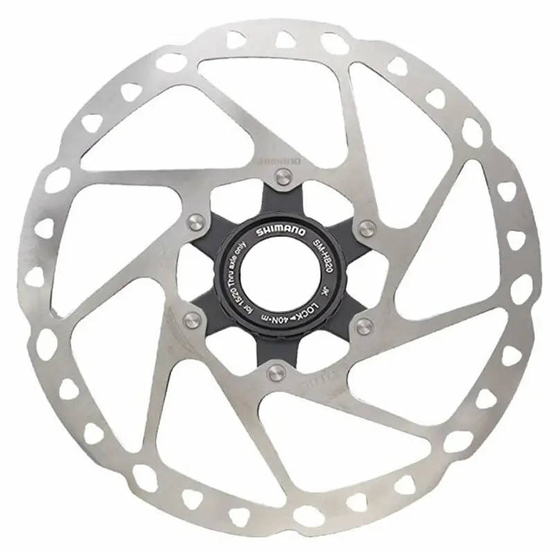 Rychlé Dodání brzdový kotouč SHIMANO Deore SM-RT64 203mm Center lock, matice s externím ozubením, v krabičce
