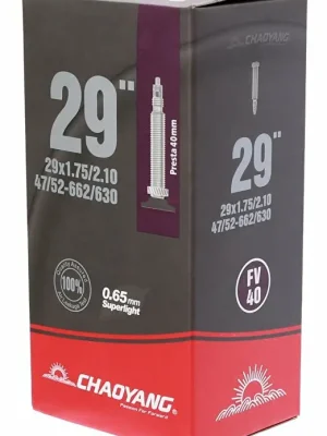 duše CHAOYANG Superlight 29x1,75/2,1 (47/52-622) FV 40 mm Značkový