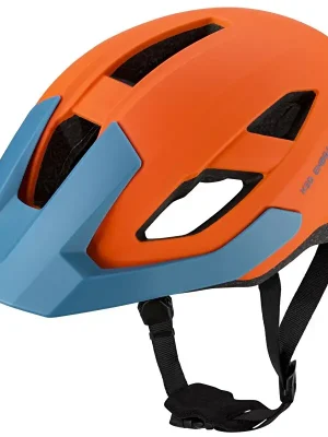 přilba KED Embrace Jr. S/M Petrol Orange Matt 52-58 cm Doprava Zdarma