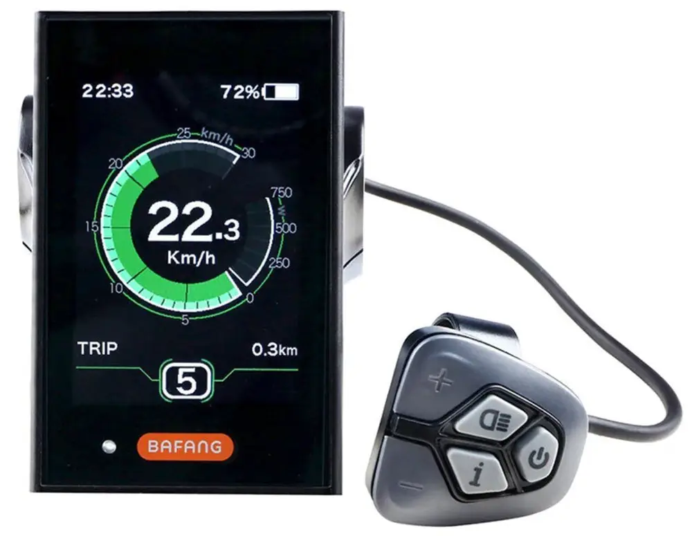 Autentický displej BAFANG LCD DP C18.CAN + ovladač