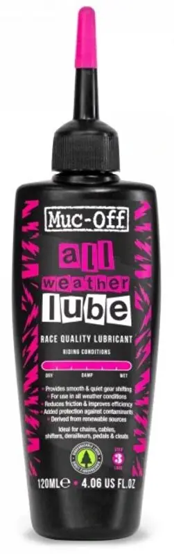 mazivo MUC-OFF All Weather Lube 120ml Cenová Bomba