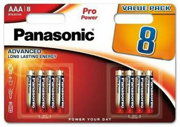 Nejlepší Cena alkalické baterie AAA Panasonic blistr 8 ks