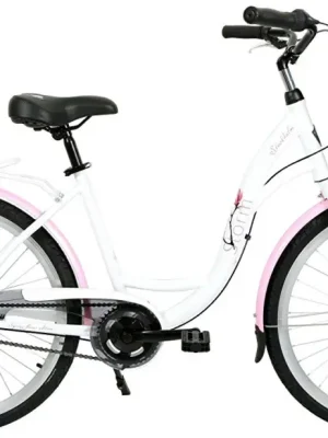 kolo STORM Stockholm 26" 3sp. 17" bílé / růžové Nejlepší Volba