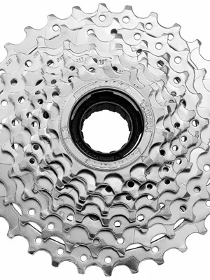 Akční Nabídka 8-kolo SUNRACE 13-28 zubů, chrom, index, pro E-bike, v krabičce