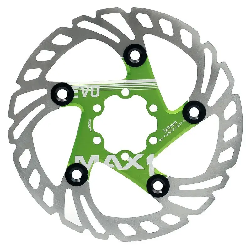 Nejlepší Cena brzdový kotouč MAX1 Evo 160 mm zelený