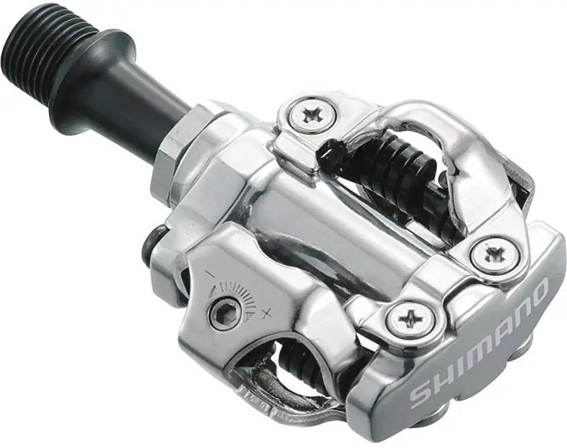 Cenová Bomba pedály SHIMANO SPD PD-M540 stříbrné s kufry SM-SH51 v krabičce