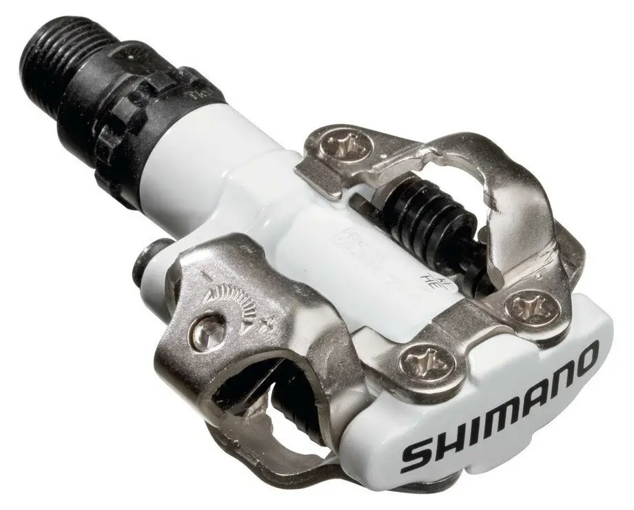 Vrácení Zdarma pedály SHIMANO SPD PD-M520W bílé s kufry SM-SH51 v krabičce