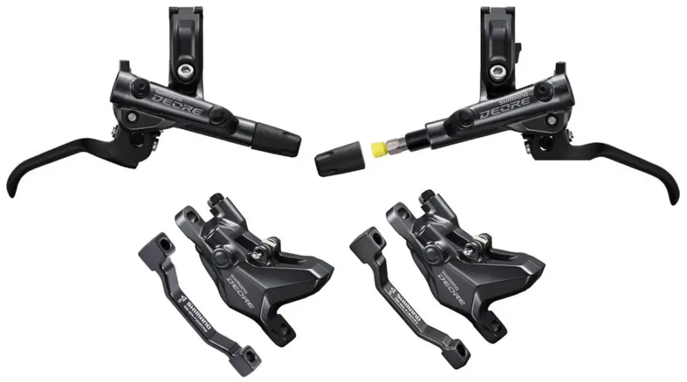 Objednat Nyní brzda kotoučová SHIMANO Deore M6100 p+z (800+1600 mm) komplet bez kotoučů, (zadní J-kit)
