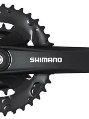 Akční Cena kliky SHIMANO Altus FC-M315, 175mm 36-22zubů, černé, bez krytu, 8 speed, v krabičce