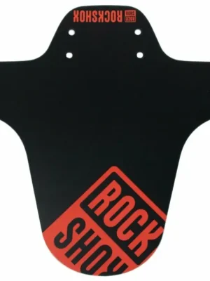 blatník Rock Shox do odpružené vidlice černý-fire červený potisk Oblíbený