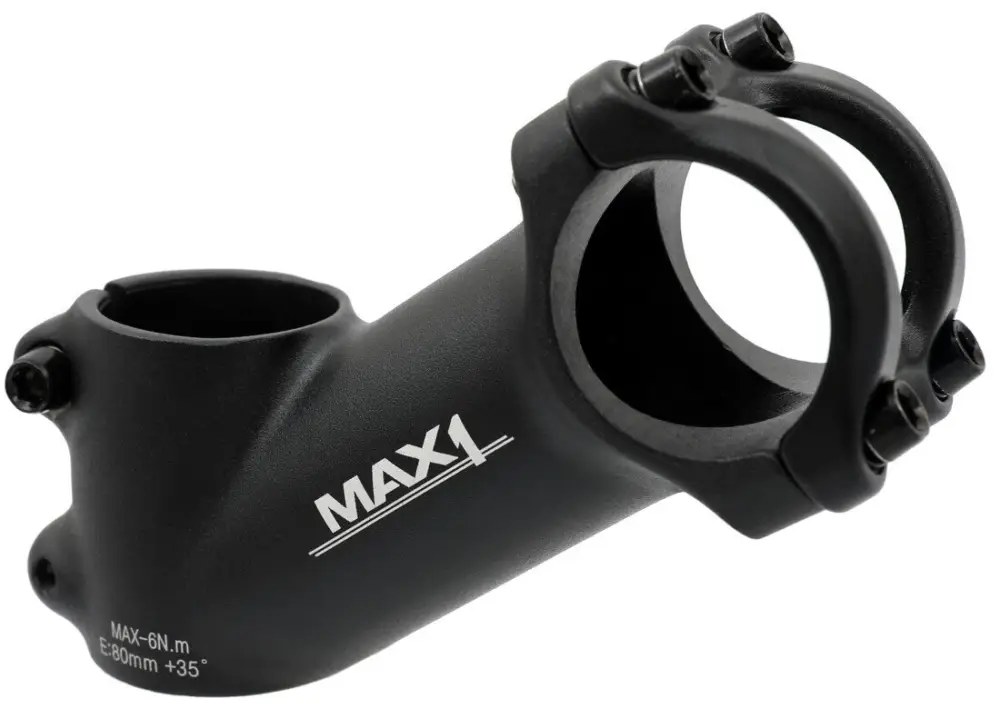představec MAX1 High 80/35°/31,8 mm černý Must-Have