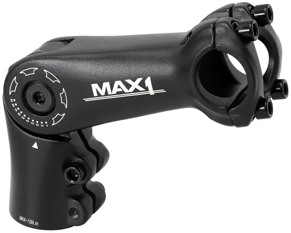 Výhodná Nabídka stavitelný představec MAX1 90/90°/25,4 mm černý