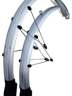blatníky set OLYMPIK 26" Lux se zástěrkou, 60 mm, stříbrné Odeslání Ihned