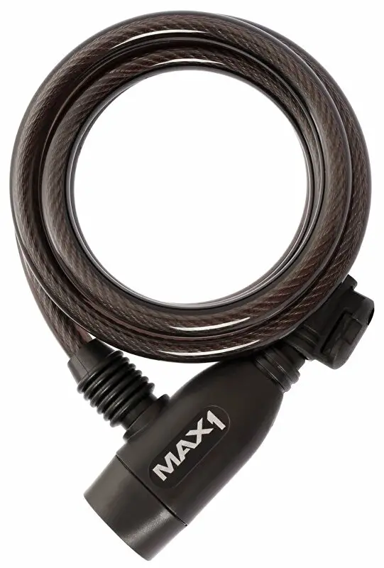 Ověřený zámek spirála MAX1 1500x10 mm 4klíče