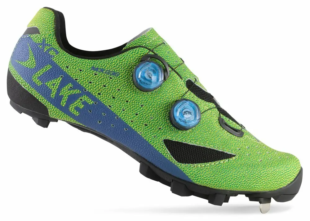 Dokud Zásoby Vydrží tretry LAKE MX238 XC Carbon zeleno/modré vel.44,5