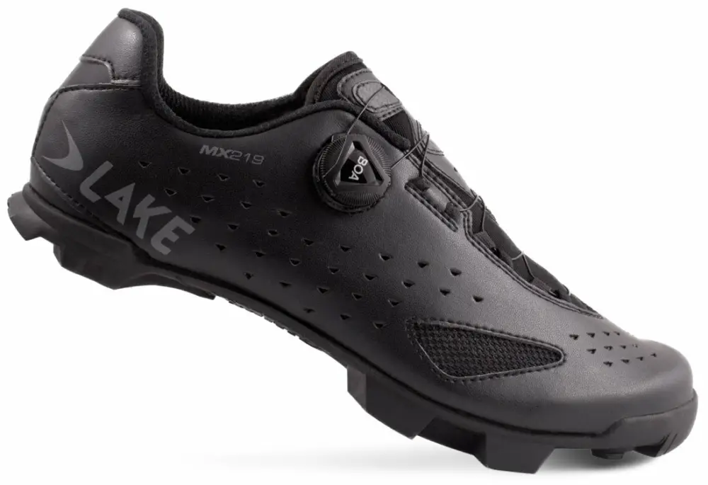 Nízká Cena tretry LAKE MX219 Carbon černo/šedé vel.50