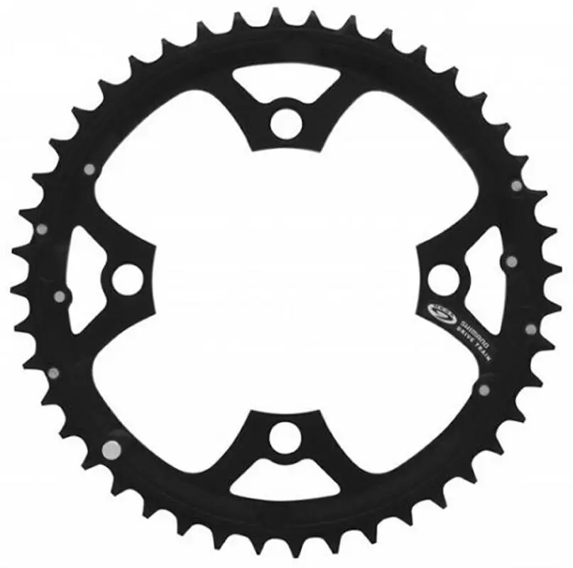 převodník SH Deore FC-M530/M591 44 zubů, 9 speed, 104 mm, černý Cenově Výhodný