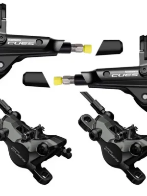 Značkový brzda kotoučová SHIMANO Cues U8000 p+z (1000+1700 mm) komplet bez kotoučů, (P+Z J-kit) v krabičkách