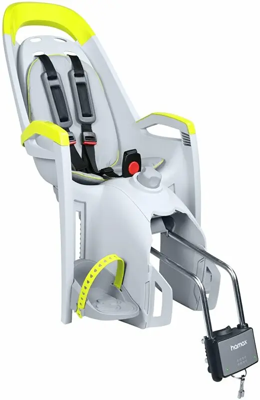 sedačka zadní HAMAX Amaze lock šedo/lime reflex Nejprodávanější