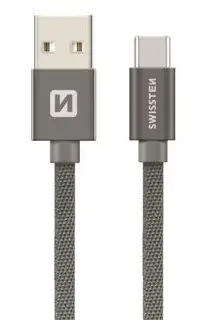 Pouze Dnes datový kabel SWISSTEN USB/Micro USB 20 cm šedý