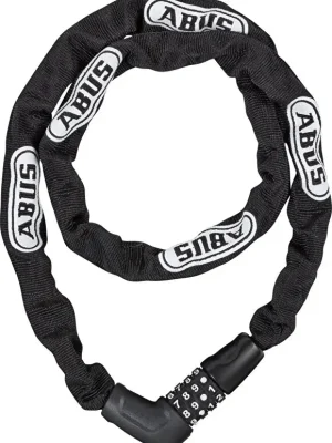 Akce řetězový zámek ABUS 5805C/110 Steel-O-Chain černý kódový