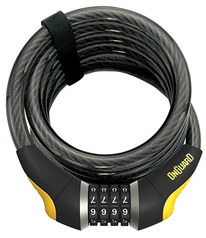 Akční Nabídka zámek ONGUARD Dobrman spirála 1850x15 mm kódový