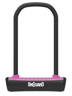 zámek ONGUARD podkova 115x230x11mm růžová Ověřený