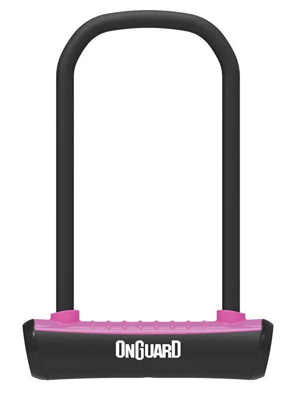 zámek ONGUARD podkova 115x230x11mm růžová Ověřený